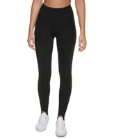 Calvin Klein Women's Super High Waist Full-Length Stirrup Leggings