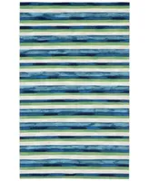 Liora Manne Visions Ii Painted Stripes Area Rug