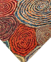 Liora Manne' Visions Iii Giant Swirls 3'6" x 5'6" Outdoor Area Rug