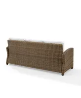 Bradenton Outdoor Wicker Sofa Sunbrella