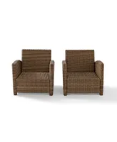 Bradenton 2 Piece Outdoor Armchair Set Sunbrella