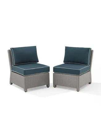 Bradenton 2 Piece Outdoor Wicker Chair Set