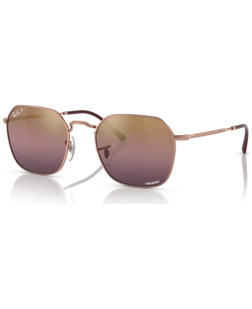 Ray-Ban Unisex Polarized Sunglasses, RB369453-zp - Rose Gold