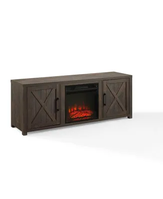 Gordon 58" Low Profile Tv Stand with Fireplace