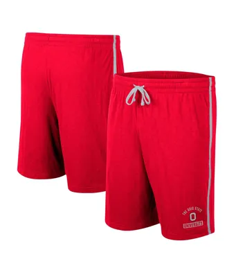 Men's Colosseum Scarlet Ohio State Buckeyes Thunder Slub Shorts