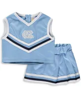 Toddler Girls Carolina Blue North Tar Heels Two-Piece Cheer Set