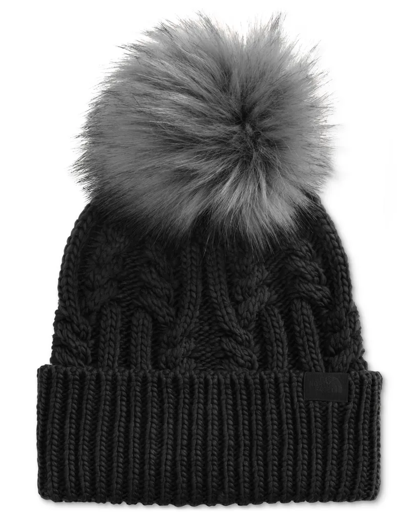 The North Face Women's Oh Mega Cable Knit Pom Pom Beanie