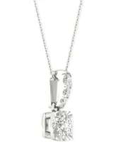 Diamond Pendant 18" Necklace (1/3 ct. t.w.) in 14K White Gold