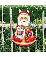 Designocracy My Family Nesting Doll Wooden Decor