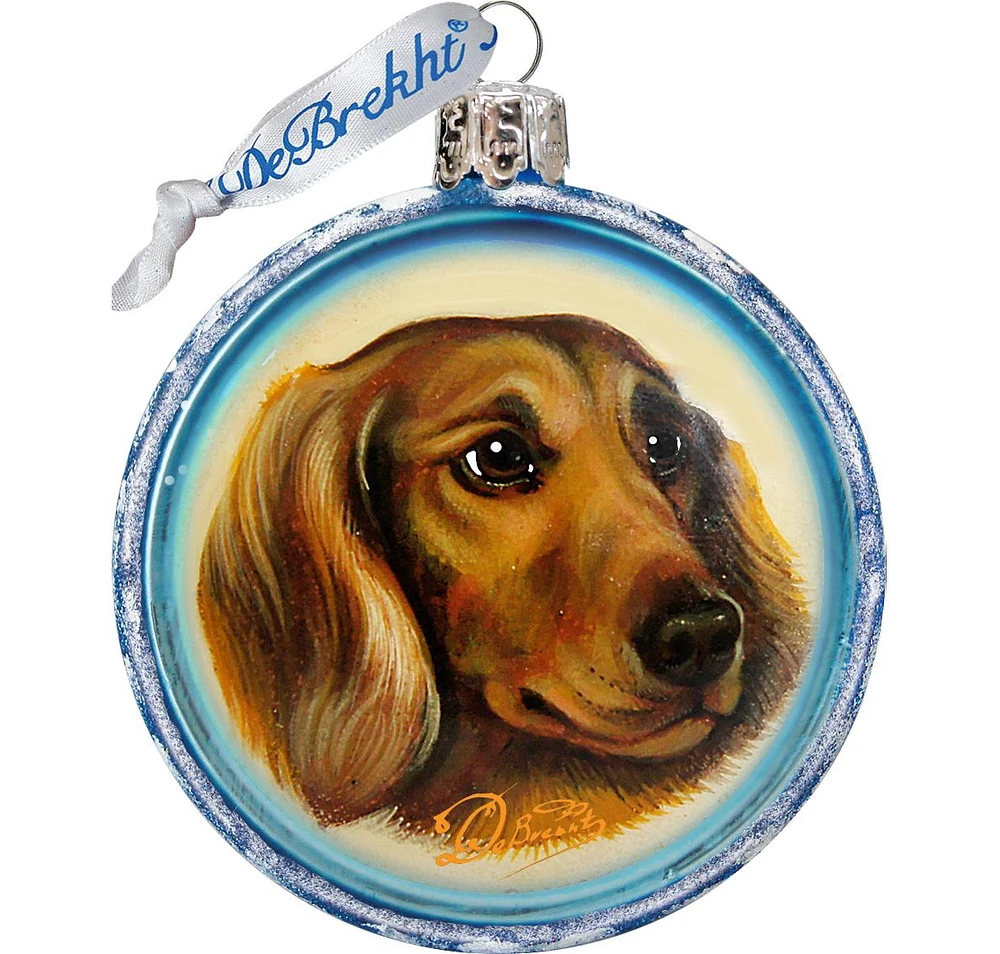 G.DeBrekht Dog Lovers Best Friend Holiday Ornament