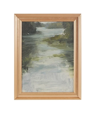 Martha Stewart Estuary Framed Glass Wall Art