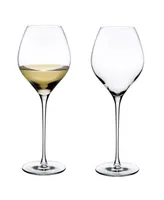 Nude Glass Fantasy White Wine Glasses, Set of 2