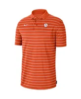 Men's Nike Orange Clemson Tigers Icon Victory Coaches 2022 Early Season Performance Polo Shirt