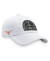 Men's Top of the World White Texas Longhorns 2022 Ncaa Men's Baseball Super Regional Champions Locker Room Adjustable Hat