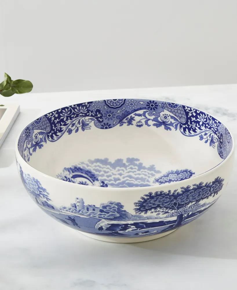 Spode Blue Italian Deep Round Bowl