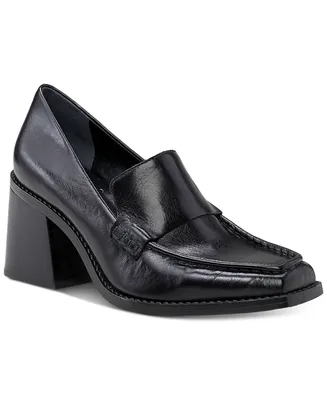 Vince Camuto Women's Segellis Block-Heel Tailored Loafers