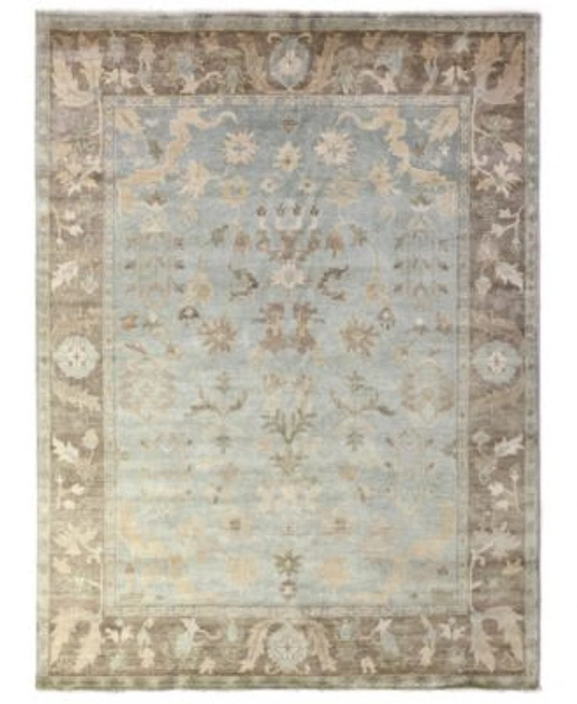 Exquisite Rugs Antique Weave Oushak Er3346 Rug Area Rug