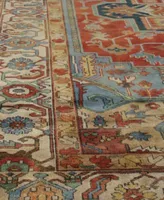 Exquisite Rugs Antique Weave Serapi Er9972 Rug Area Rug