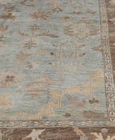 Exquisite Rugs Antique Weave Oushak Er3346 Rug Area Rug