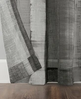 Archaeo Takato Shibori Stripe Rod Pocket Curtain Panel