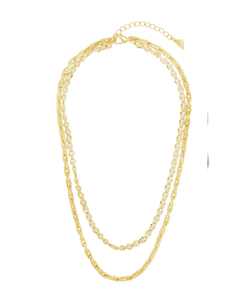 Sterling Forever Amedea Layered Necklace