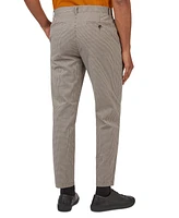 Ben Sherman Men's Mini-Check Slim Taper Pants