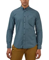 Ben Sherman Men's Signature Gingham Long-Sleeve Button-Down Shirt