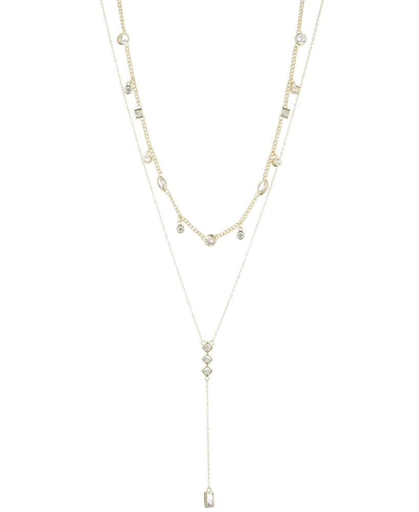 Bonheur Jewelry Josephine Multi Strand Lariat Necklace