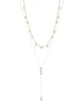 Bonheur Jewelry Josephine Multi Strand Lariat Necklace