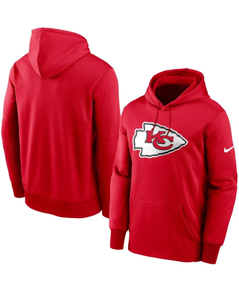 Kansas City Chiefs Nike Youth Wordmark Pullover Hoodie - Black