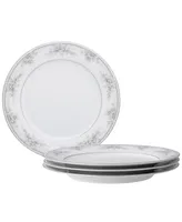 Noritake Sweet Leilani Set of 4 Dinner Plates, Service For 4