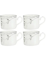 Noritake Birchwood Set of 4 Cups, Service For 4