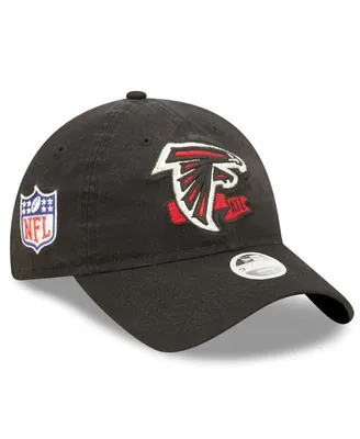 Women's New Era Black Atlanta Falcons 2022 Sideline Adjustable 9TWENTY Hat