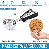 Zulay Kitchen Cookie Dough & Ice Cream Scooper