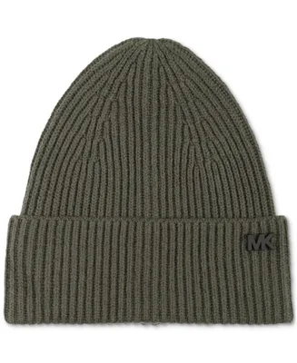 Michael Kors Men's Fisherman Ribbed-Cuff Beanie