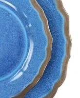 Elama Glossy Andres 12 Piece Melamine Dinnerware Set, Service for 4