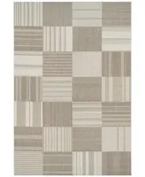 Closeout! Couristan Indoor/Outdoor Afuera 5038/6031 Patchwork 2'2" x 11'9" Runner Rug 