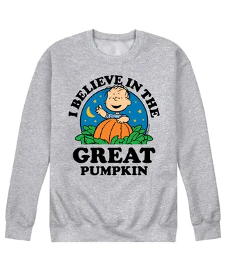 Airwaves Men's Peanuts Great Pumpkin Fleece T-shirt