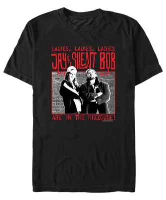 Fifth Sun Men's Jay and Silent Bob Streets of Leonard Short Sleeve T-shirt