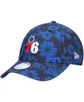 Women's New Era Royal Philadelphia 76ers Blossom 2.0 9TWENTY Adjustable Hat