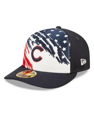 Men's New Era Navy Chicago Cubs 2022 4th of July Low Profile 59FIFTY Fitted Hat