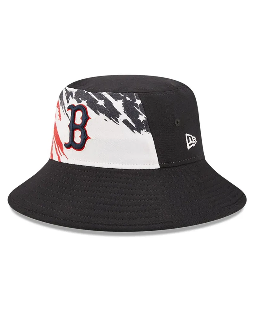 Men's New Era Navy Boston Red Sox 2022 4th of July Bucket Hat