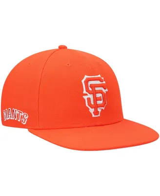 Men's '47 Brand Orange San Francisco Giants City Connect Captain Snapback Hat