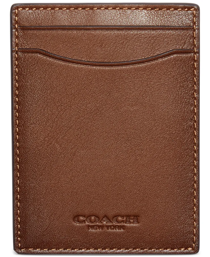 Coach Money Clip Card Case