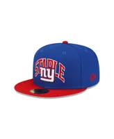 Men's New Era X Staple Royal, Red York Giants Pigeon 59Fifty Fitted Hat