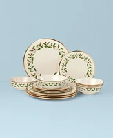 Lenox Holiday 12 Pc. Dinnerware Set, Service for 4