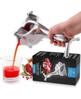 Zulay Kitchen Fruit Juice Press Squeezer with Detachable Lever & Removable Strainer