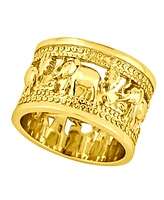 And Now This Elephant Band Ring