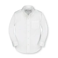 Hope & Henry Boys Organic Poplin Button Down Shirt