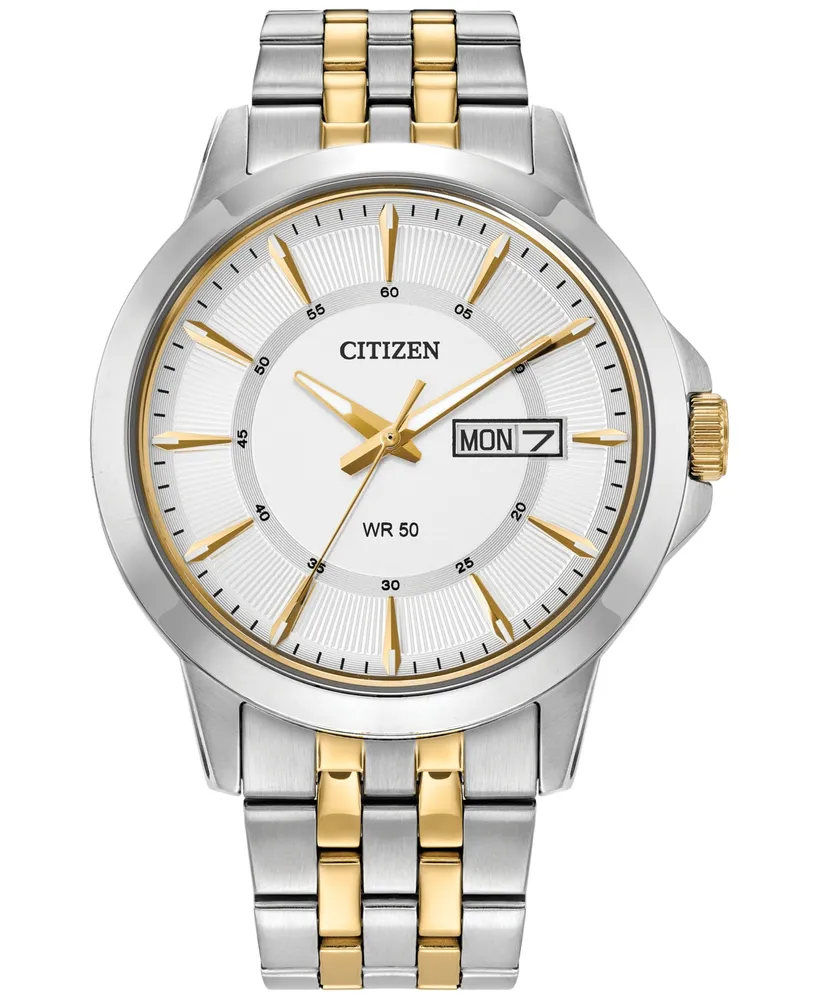 Citizen Men's Two-Tone Stainless Steel Bracelet Watch 41mm